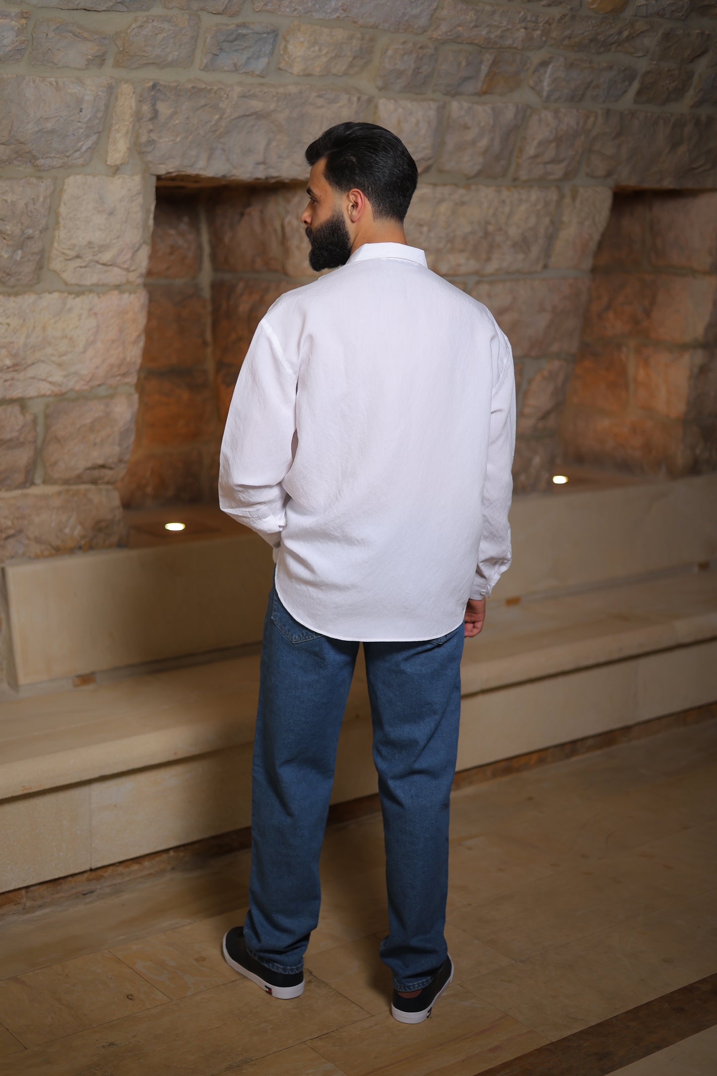 Relaxed Straight Leg Jeans