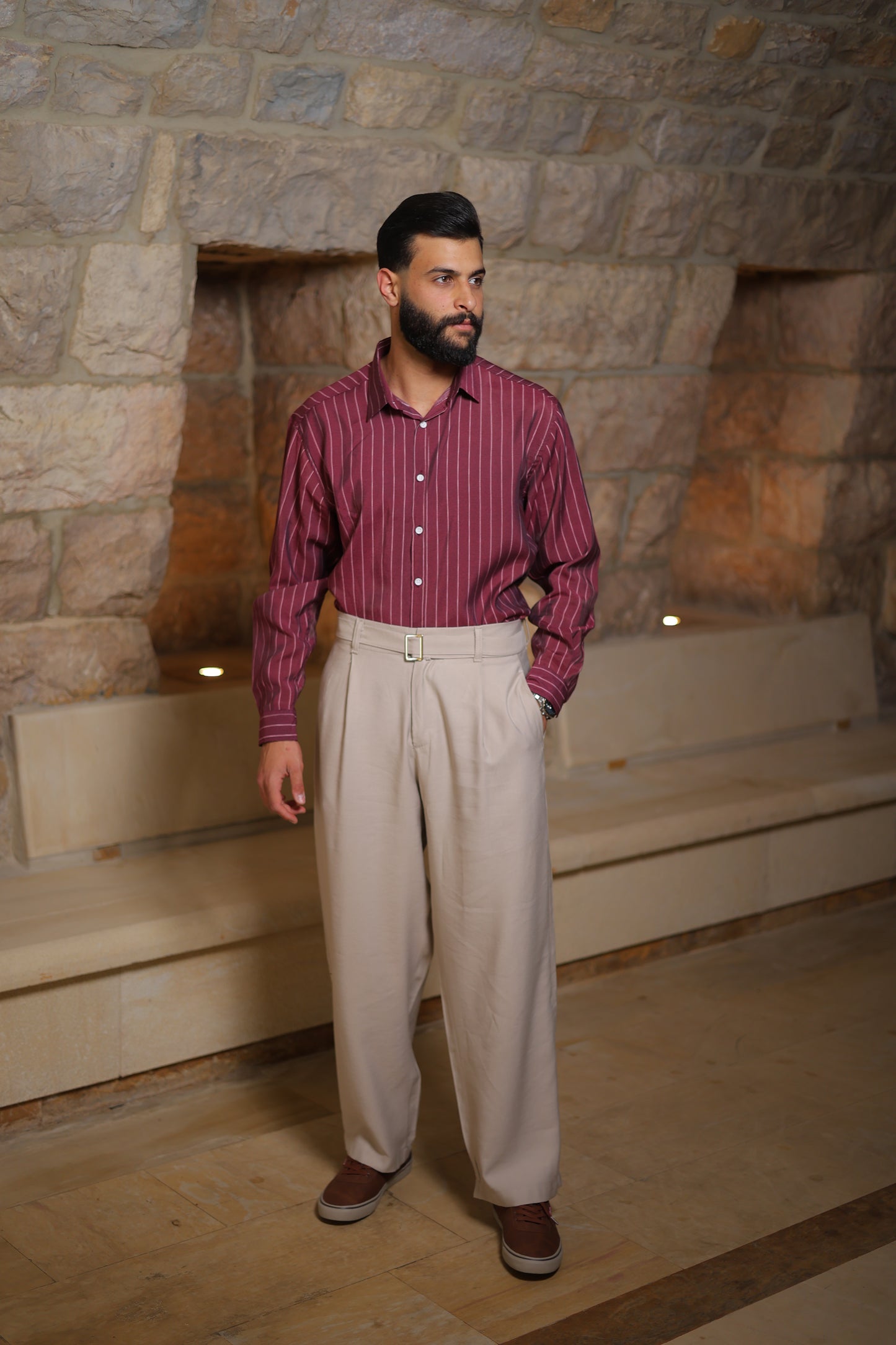 Relaxed Fit Casual Trouser