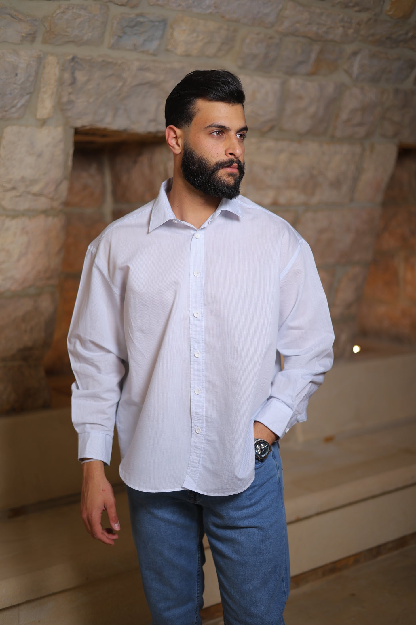 Oversized Long Sleeve Shirt