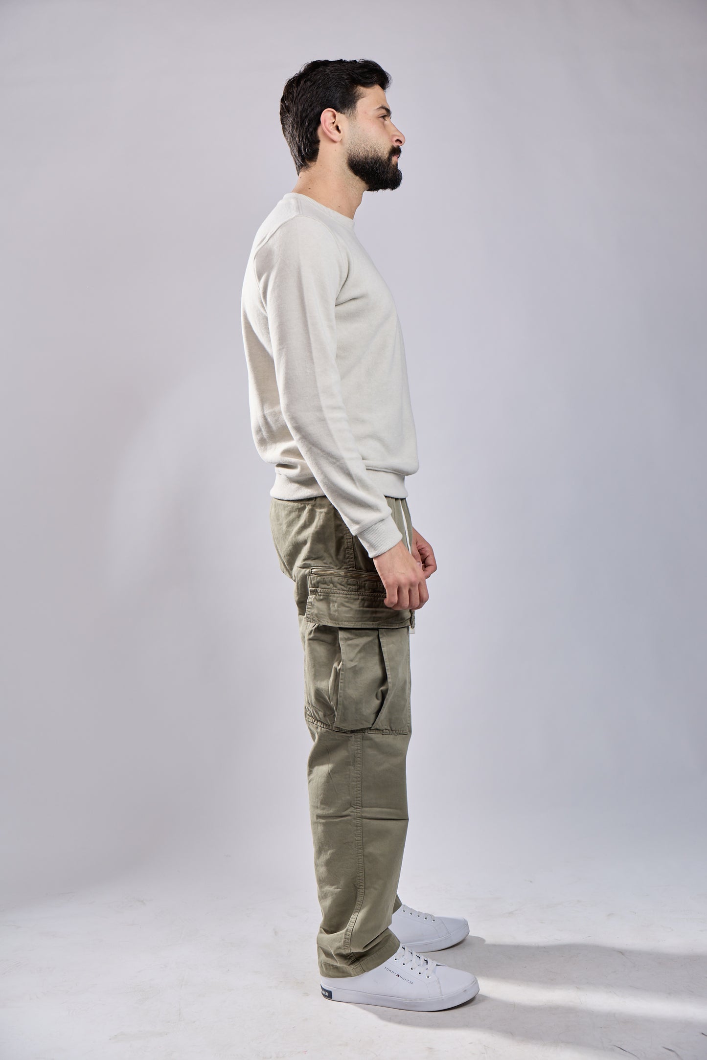 Classic Crewneck Long-Sleeve Sweater