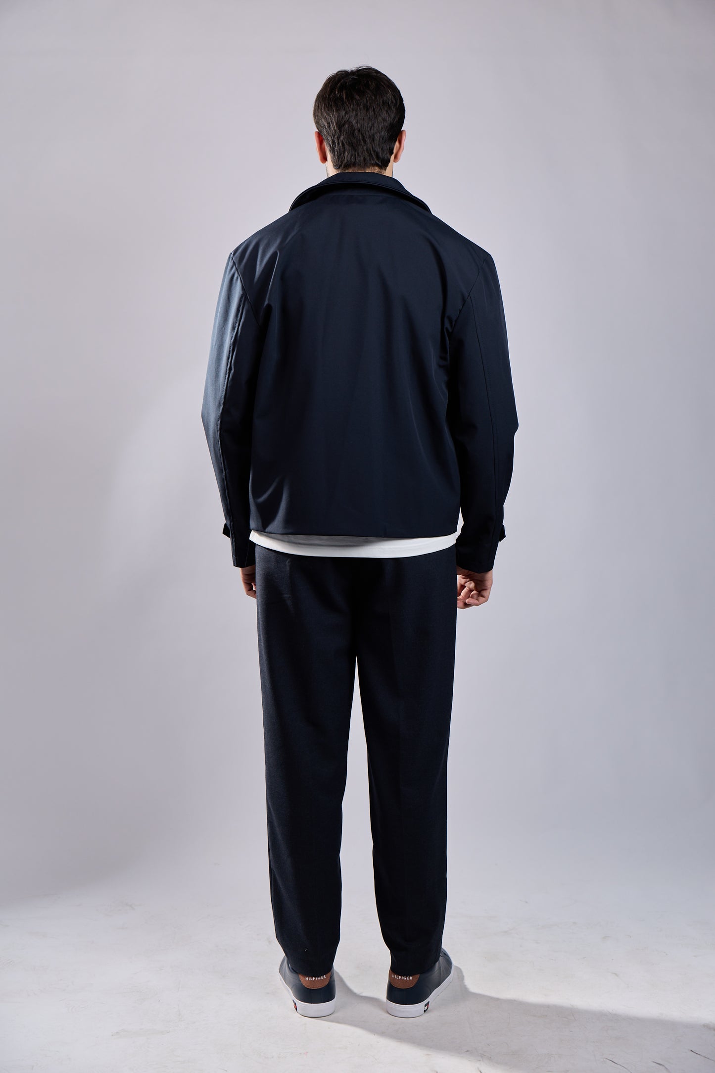 Navy Minimalist Jacket