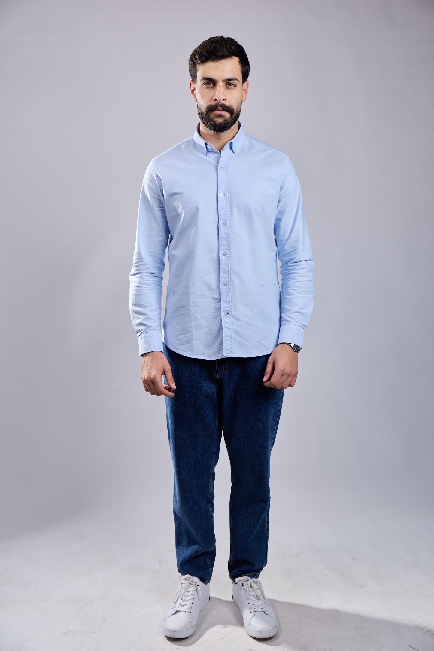 Long Sleeve Oxford Shirt