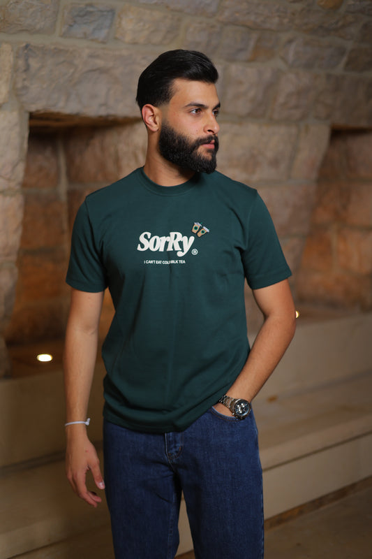 Sorry Crew Neck T-shirt - Regular Fit