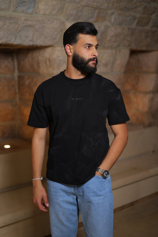 Washed Crew Neck T-shirt - Relaxed Fit